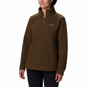 Columbia Canyon Point™ Sherpa Pullover Dam Olivgröna/Gröna (ZGWNP9158)